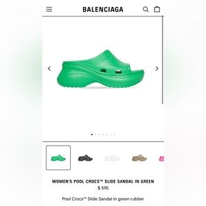 Balenciaga Crocs